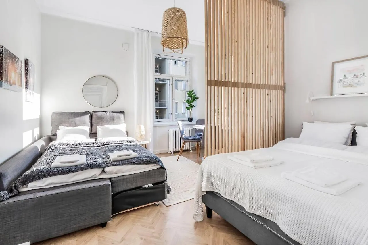 Апартаменты Wehost Nordic Glamour Nearby The Tervasaari Island Хельсинки